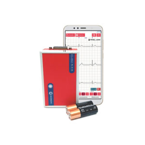 Sistema de ECG para celular o tablet con impresora portátil